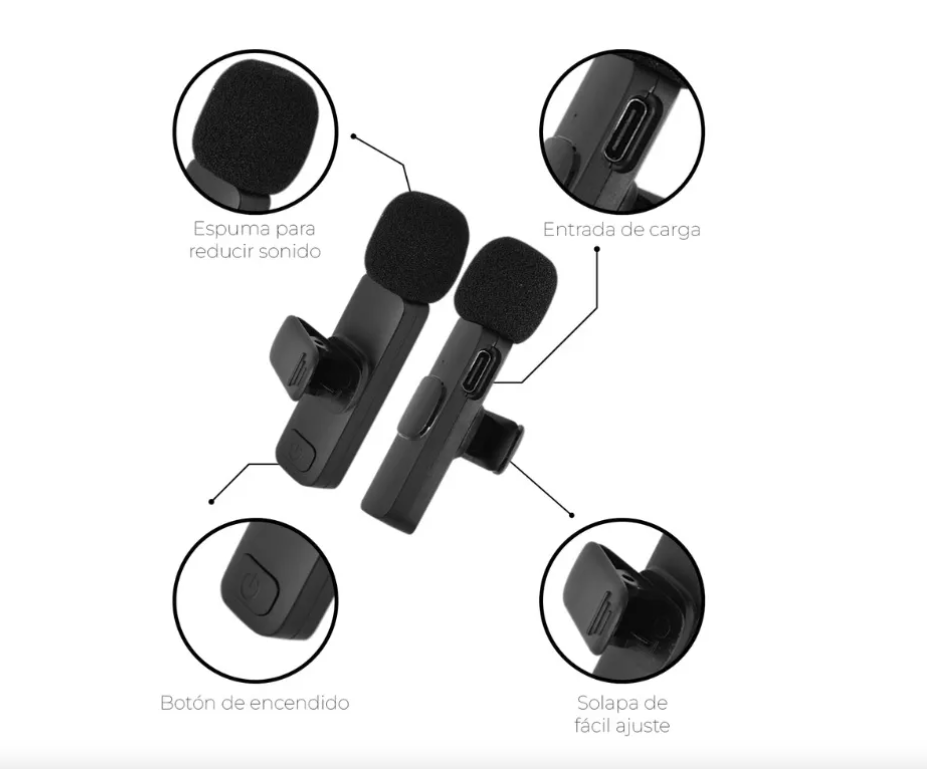 Micrófono Inalámbrico Interactivo USB
